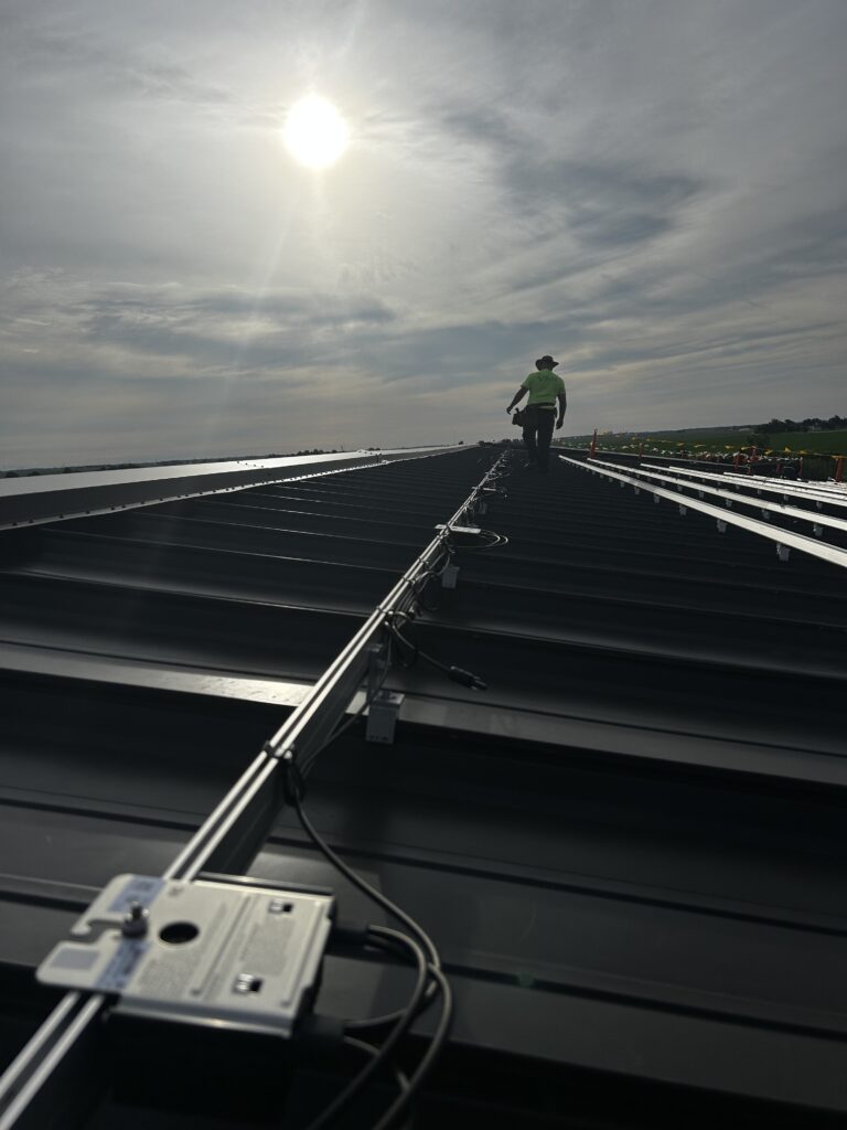 1 on roof with sun